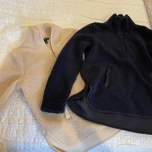 Set of 2 banana republic pull over fleece XXSP